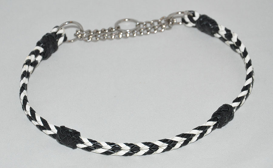  Double 4 strand - black and white 